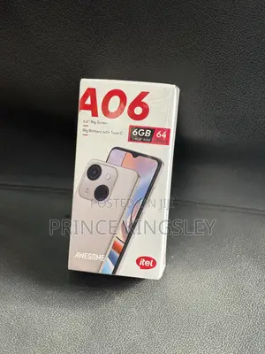 New Itel A06 64 GB Black