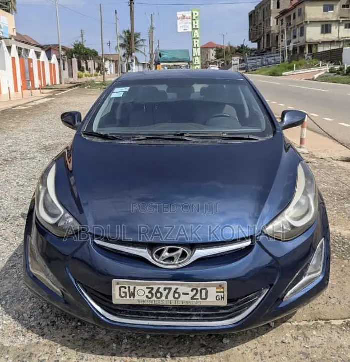 Hyundai Elantra 2013 Blue