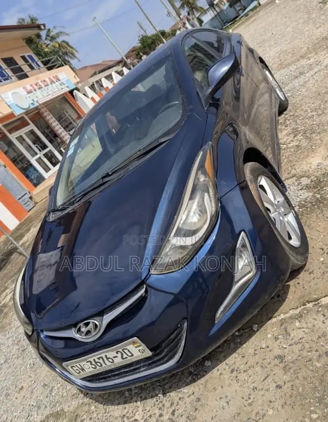 Hyundai Elantra 2013 Blue