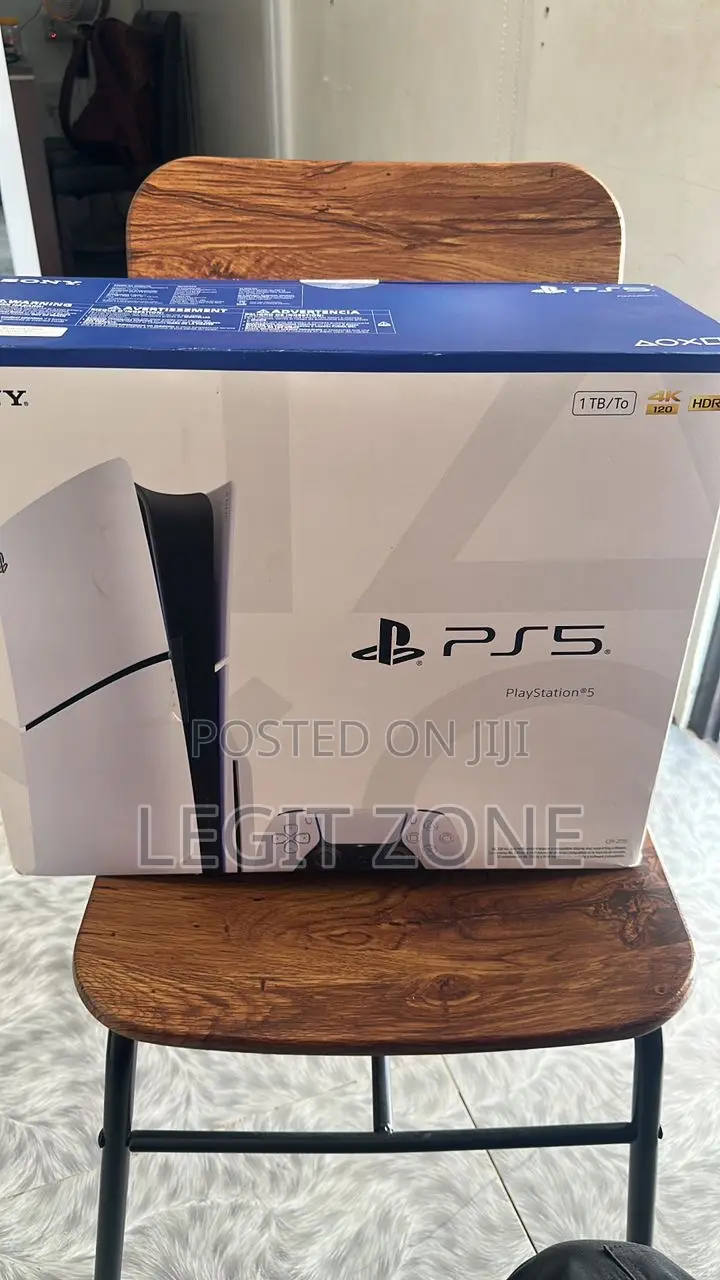 Ps5 Slim Disc Edition Brand New Opened Box With Few Games