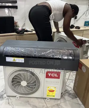 Shop Original TCL 1.5hp R410 Inverter Mirror Black 