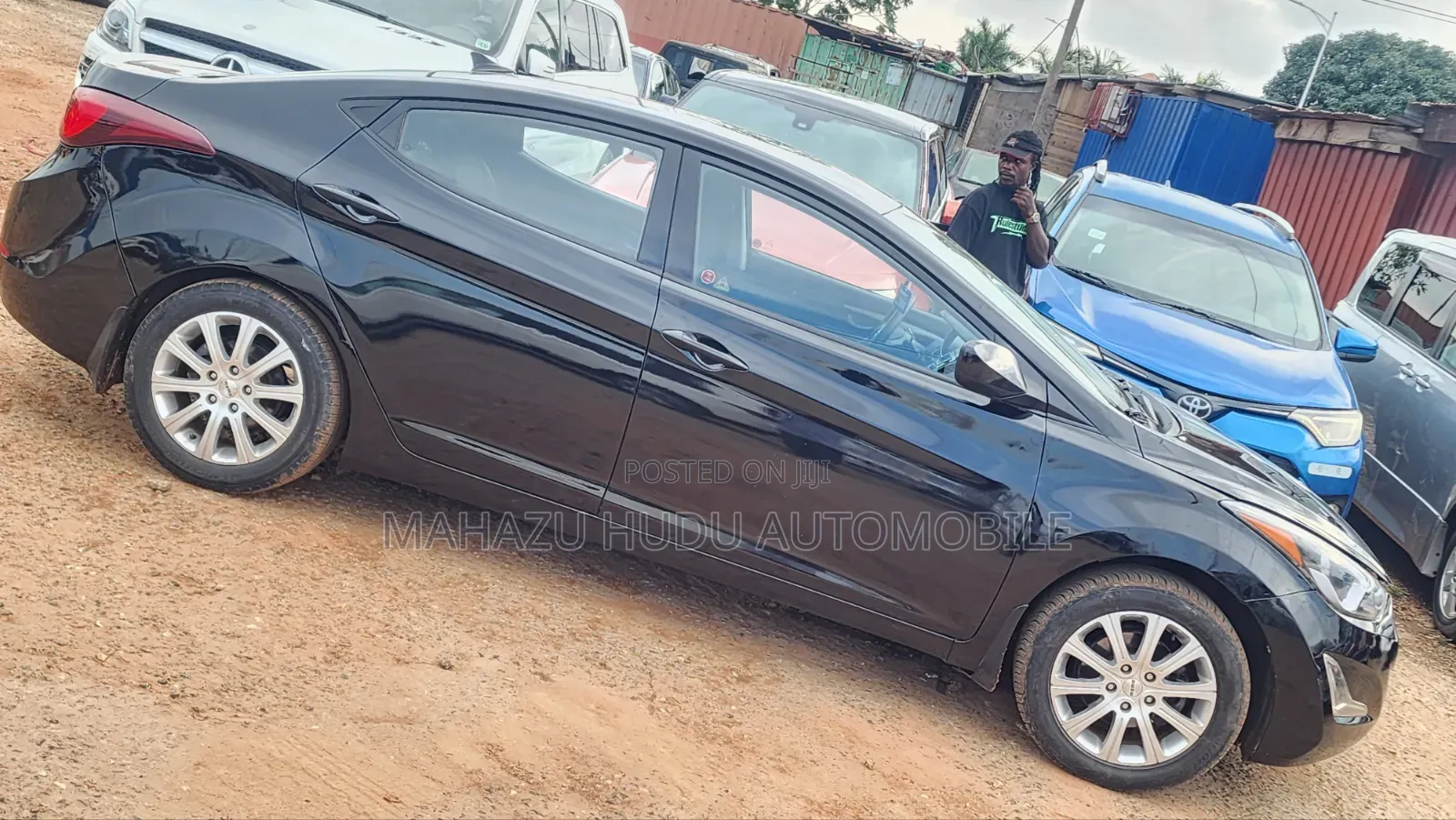 Hyundai Elantra Limited 4dr Sedan (1.8L 4cyl 6A) 2015 Black