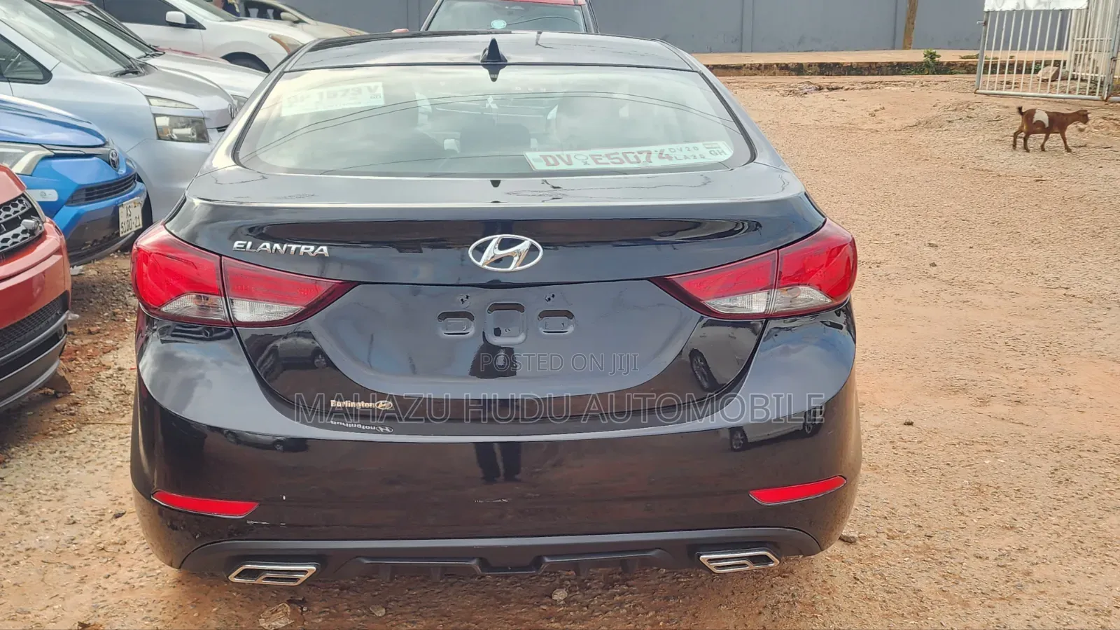 Hyundai Elantra Limited 4dr Sedan (1.8L 4cyl 6A) 2015 Black