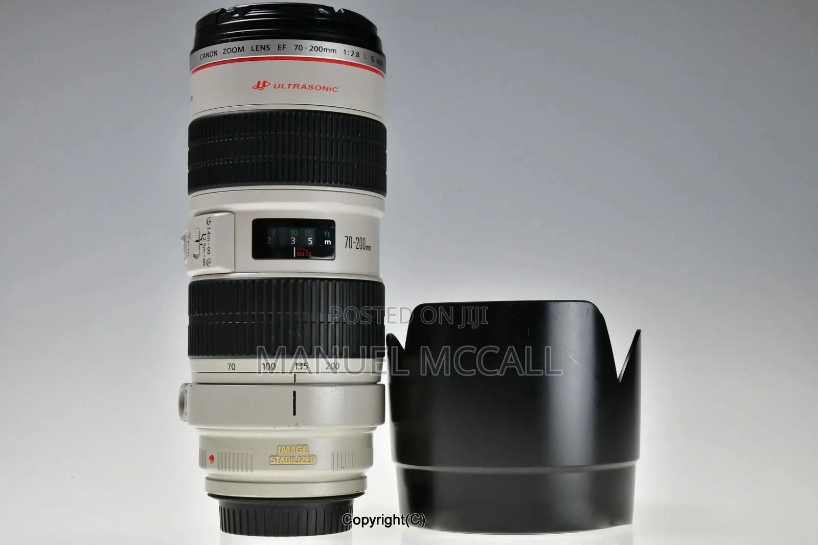 Canon 70-200mm F2.8 Lens