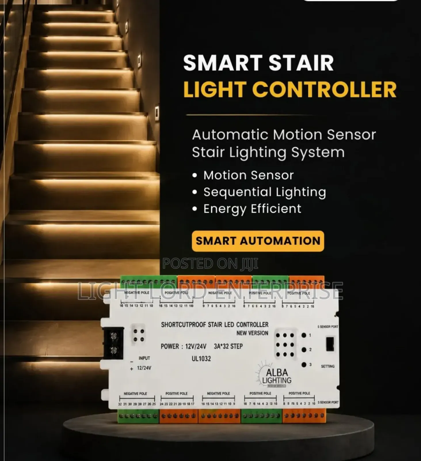Energy Efficient Staircase Controller
