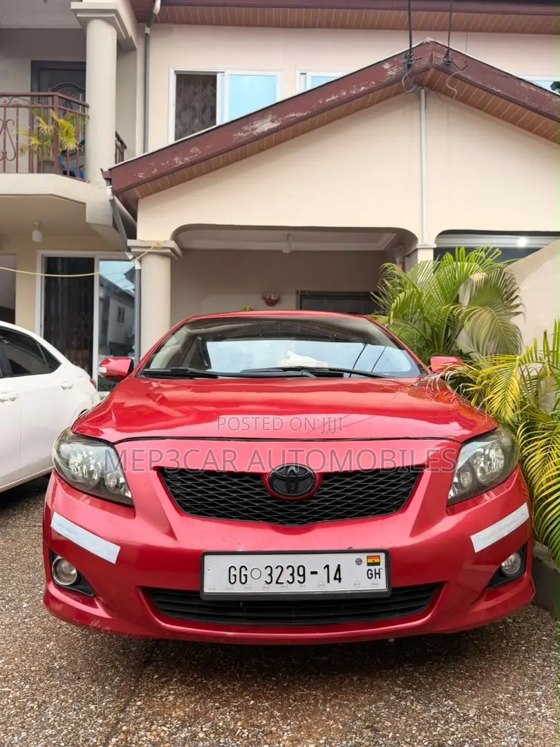 Toyota Corolla 2010 Red