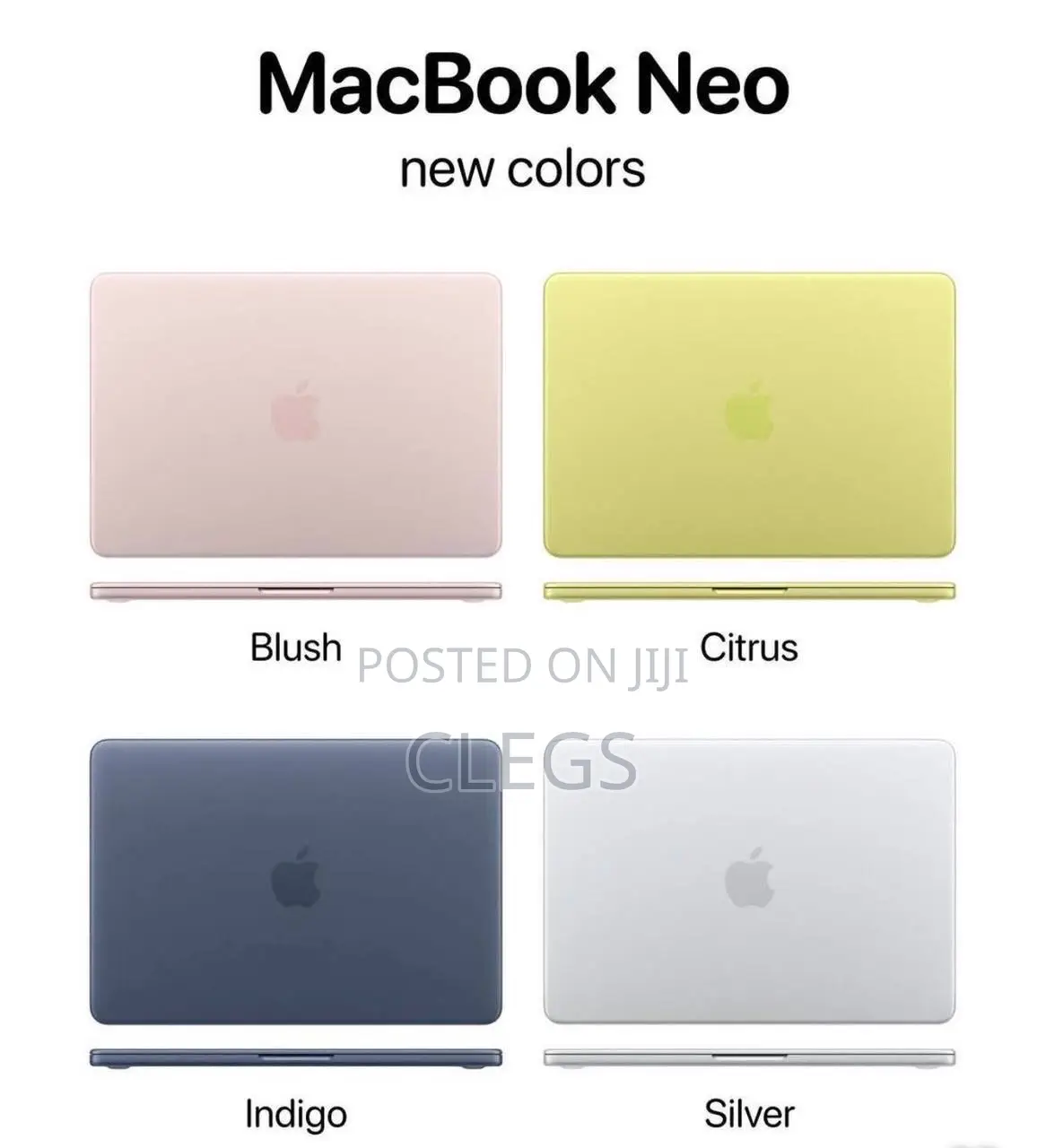 New Laptop Apple MacBook Neo 2026 8GB SSD 256GB