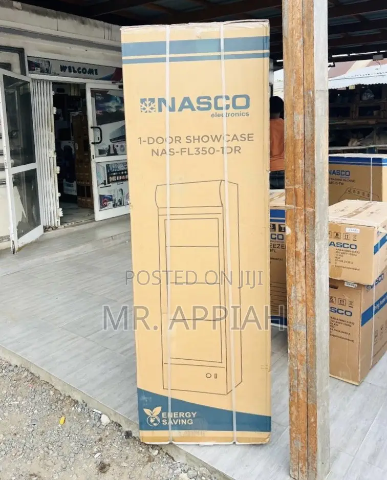 Get Affordable Nasco 288l Electric Fridge(Glass Door) 