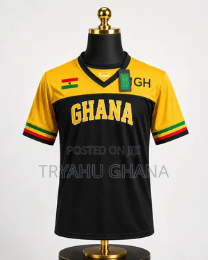 Premium Ghana Football Jersey 2026 – Puma Inspired Design-tryahu