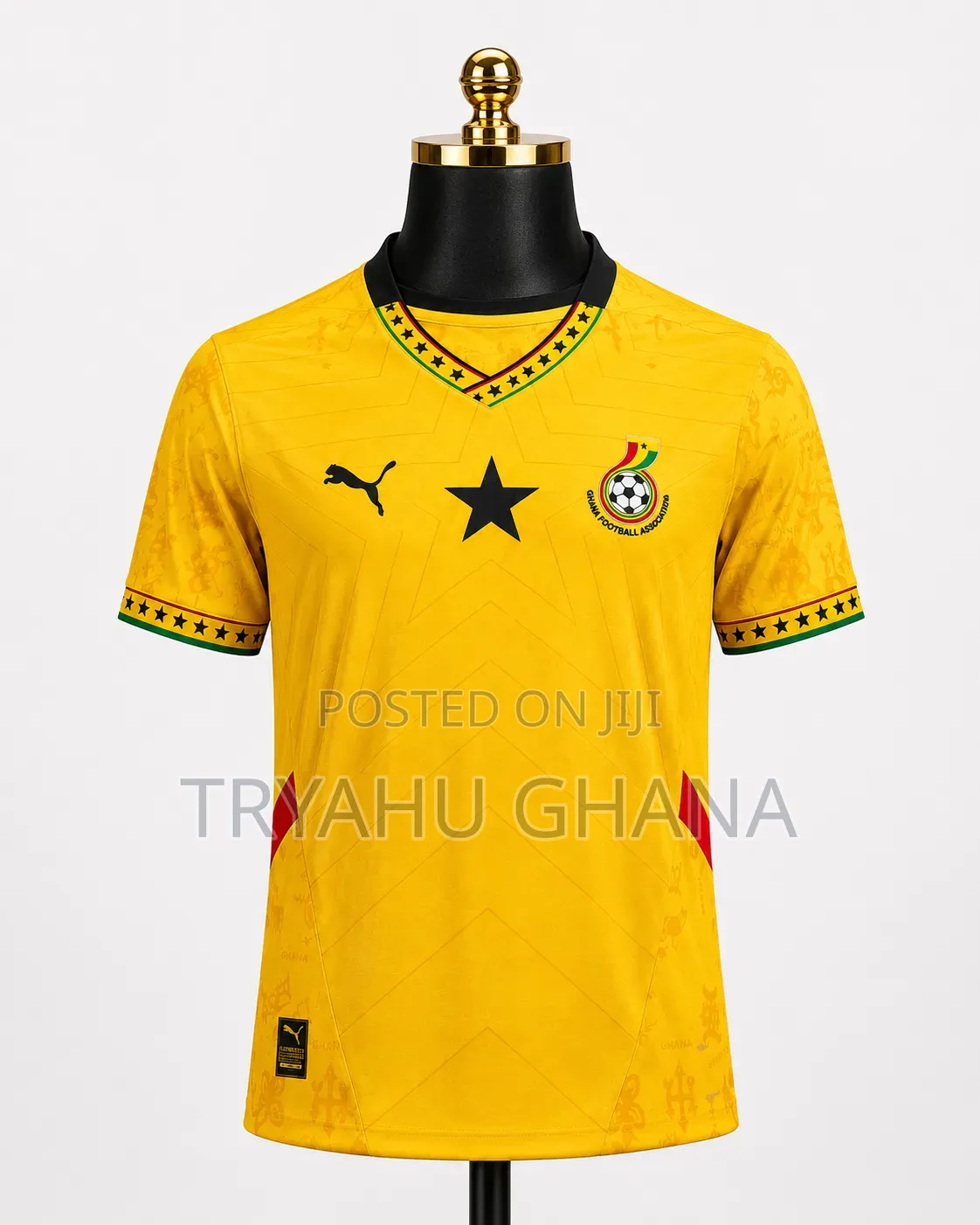 Wear The Ghana Black Stars Jersey With Pride- Tryahu Jersey Price