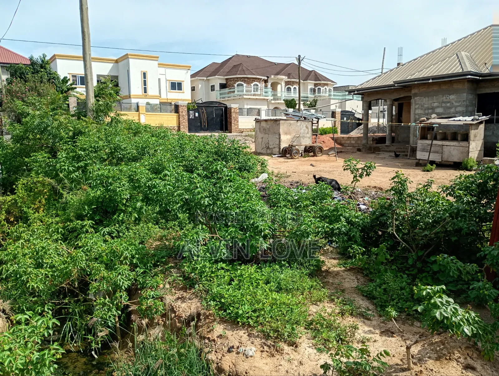 Half Plot With 2 Rooms Uncompleted Build to Lentil Level for Sale