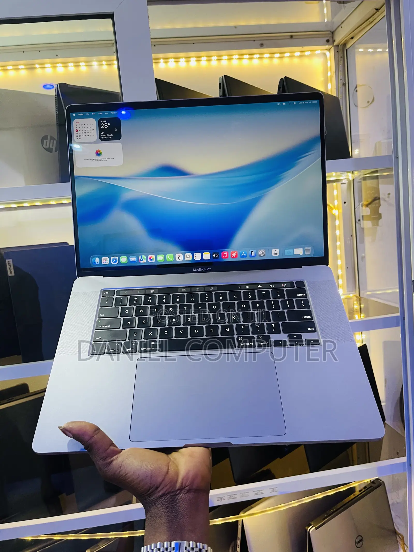 Laptop Apple MacBook Pro 2019 16GB Intel Core i7 SSD 512GB