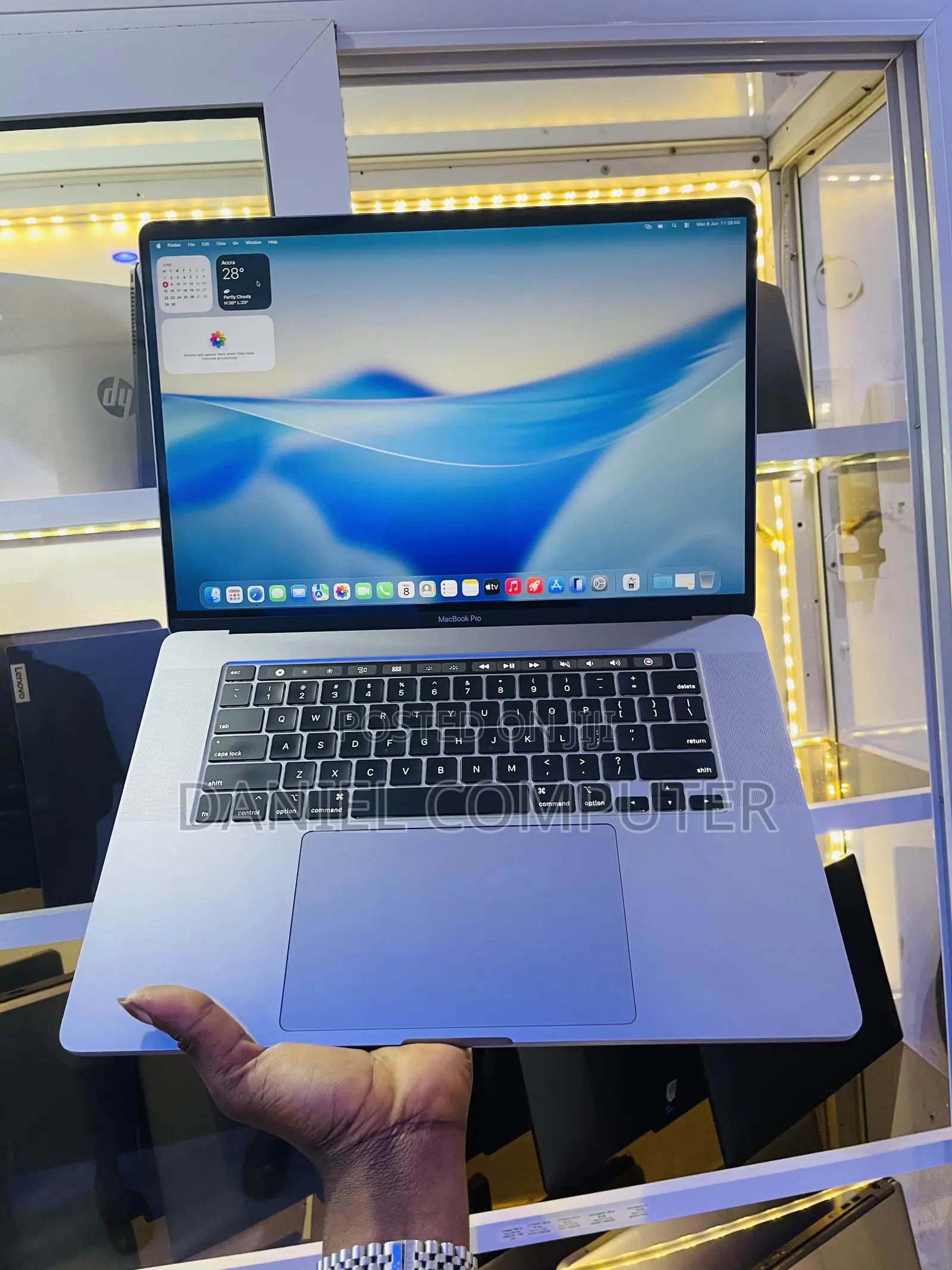 Laptop Apple MacBook Pro 2019 16GB Intel Core i7 SSD 512GB