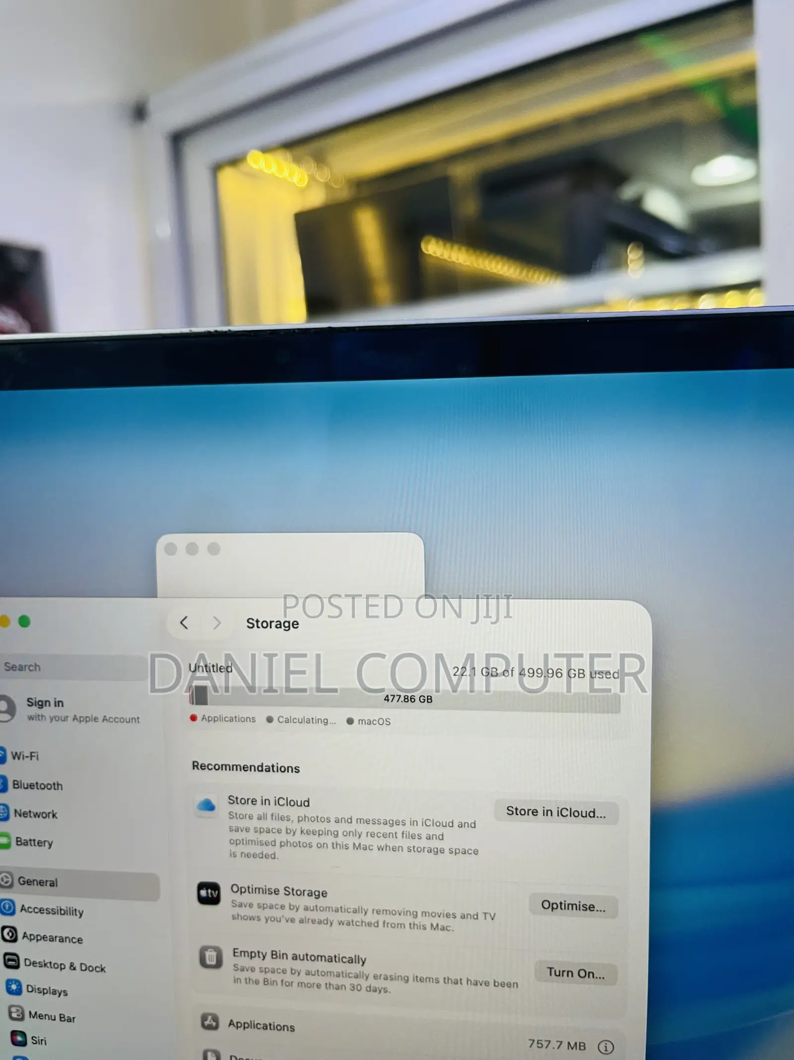Laptop Apple MacBook Pro 2019 16GB Intel Core i7 SSD 512GB