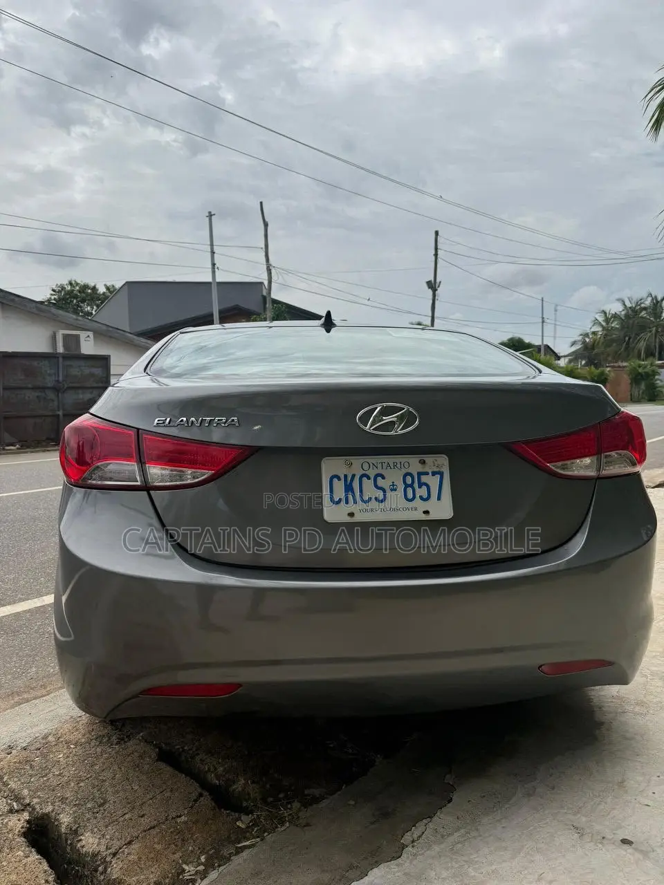 Hyundai Elantra 2013 Gray