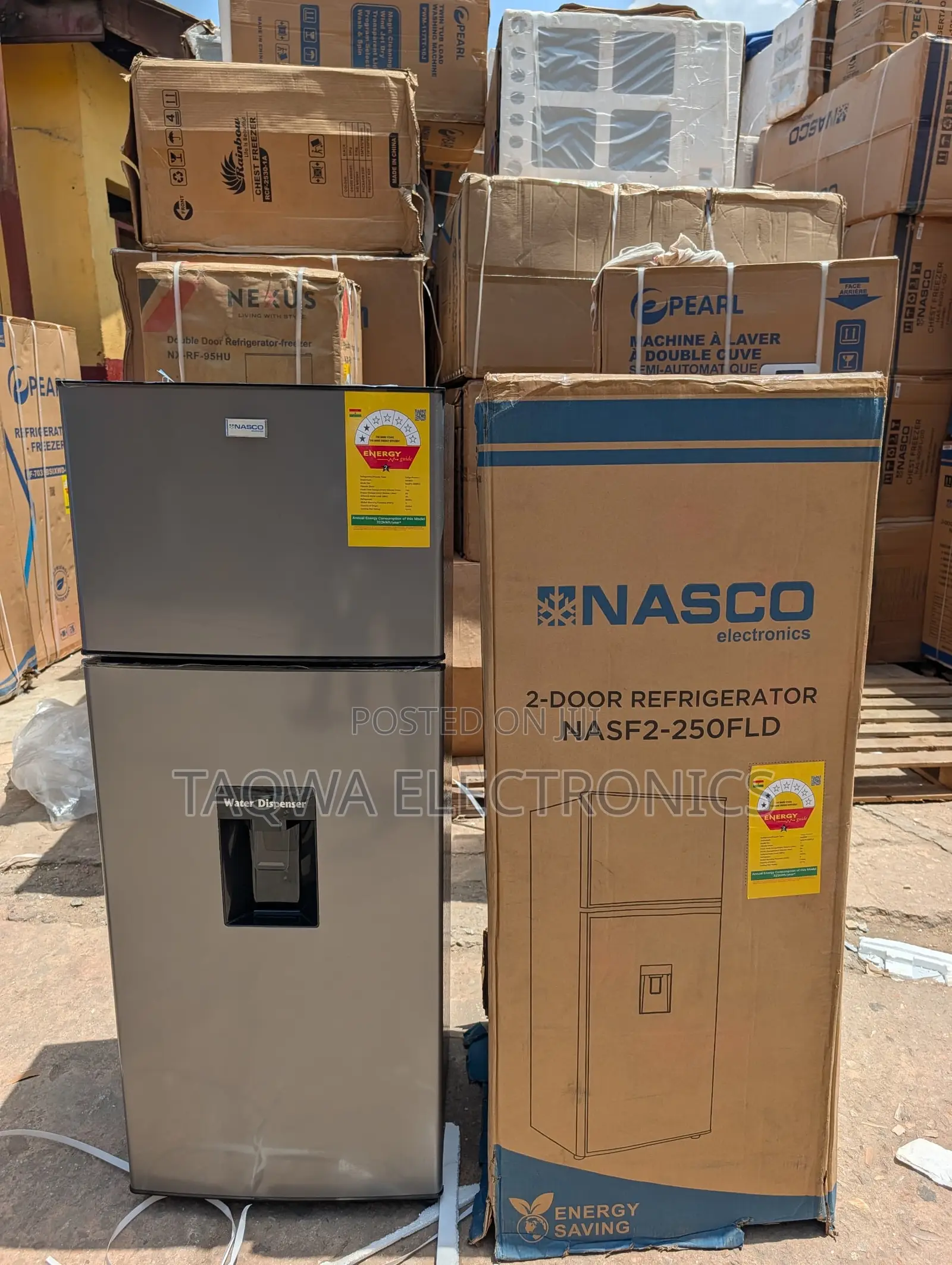 Nasco 210 Liters Refrigerator
