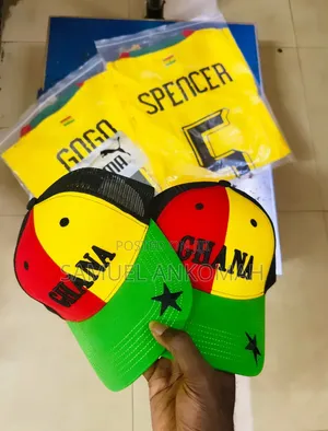 Brand New Ghana Black Stars Supporter Jerseys Fan Gear
