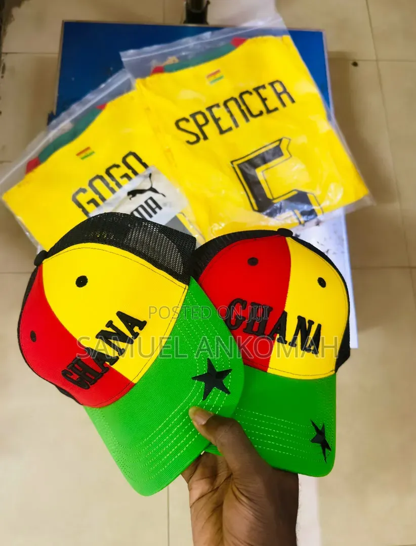Brand New Ghana Black Stars Supporter Jerseys Fan Gear