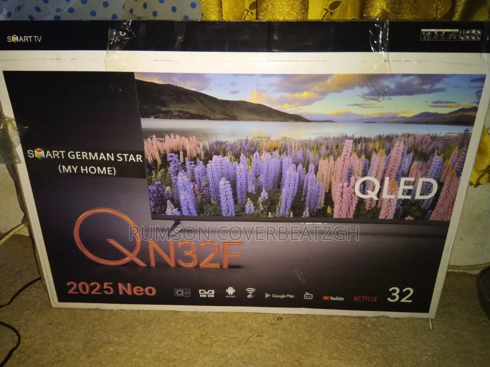 Smart +Digital Satellite Tv(Qled)