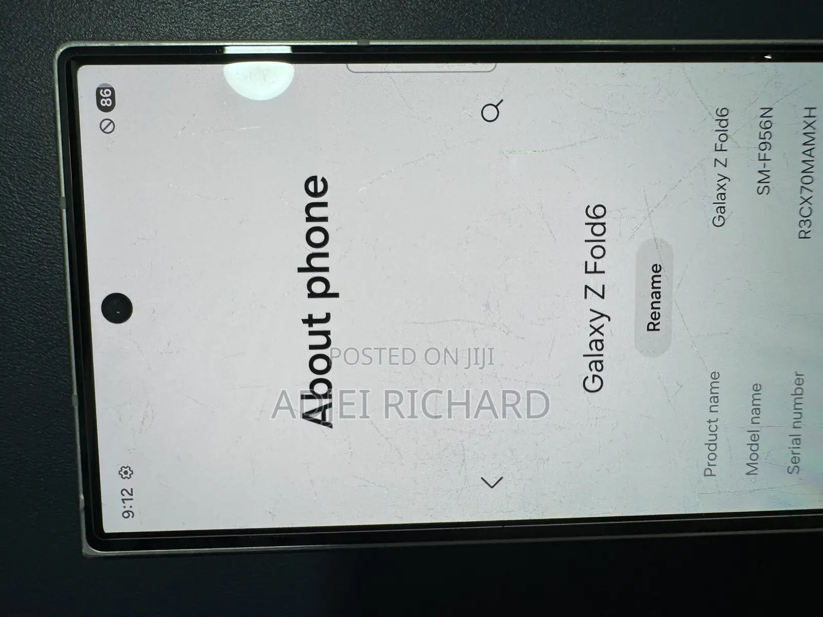 Samsung Galaxy Z Fold6 256 GB Silver