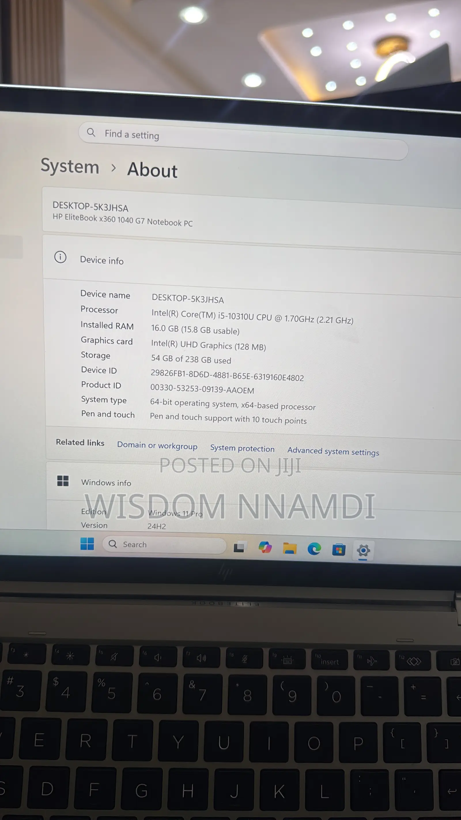 Laptop HP ZBook Firefly G8 32GB Intel Core i7 SSD 512GB