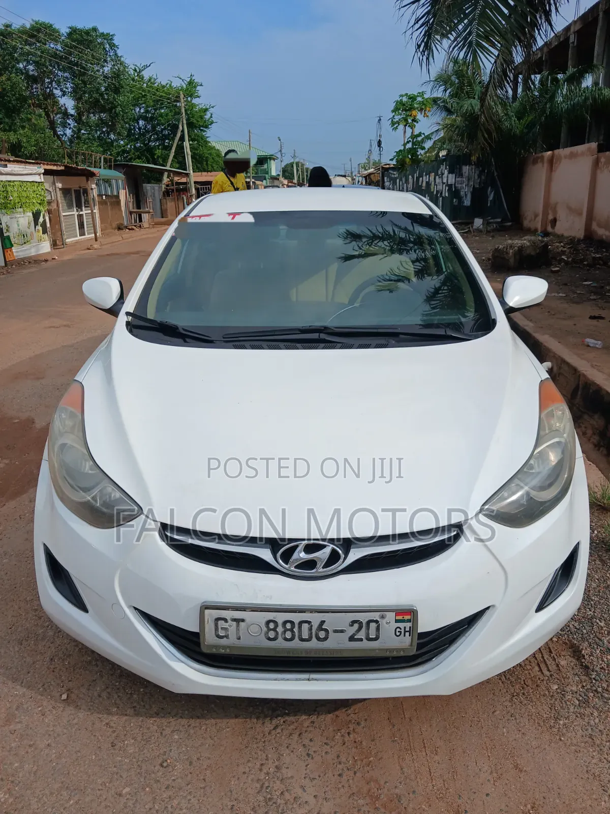 Hyundai Elantra GLS Sedan FWD (1.8L 4cyl 6A) 2013 White