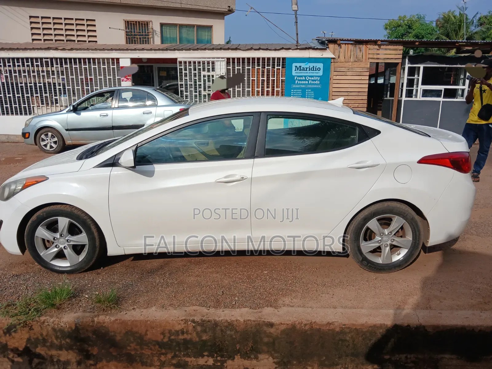 Hyundai Elantra GLS Sedan FWD (1.8L 4cyl 6A) 2013 White