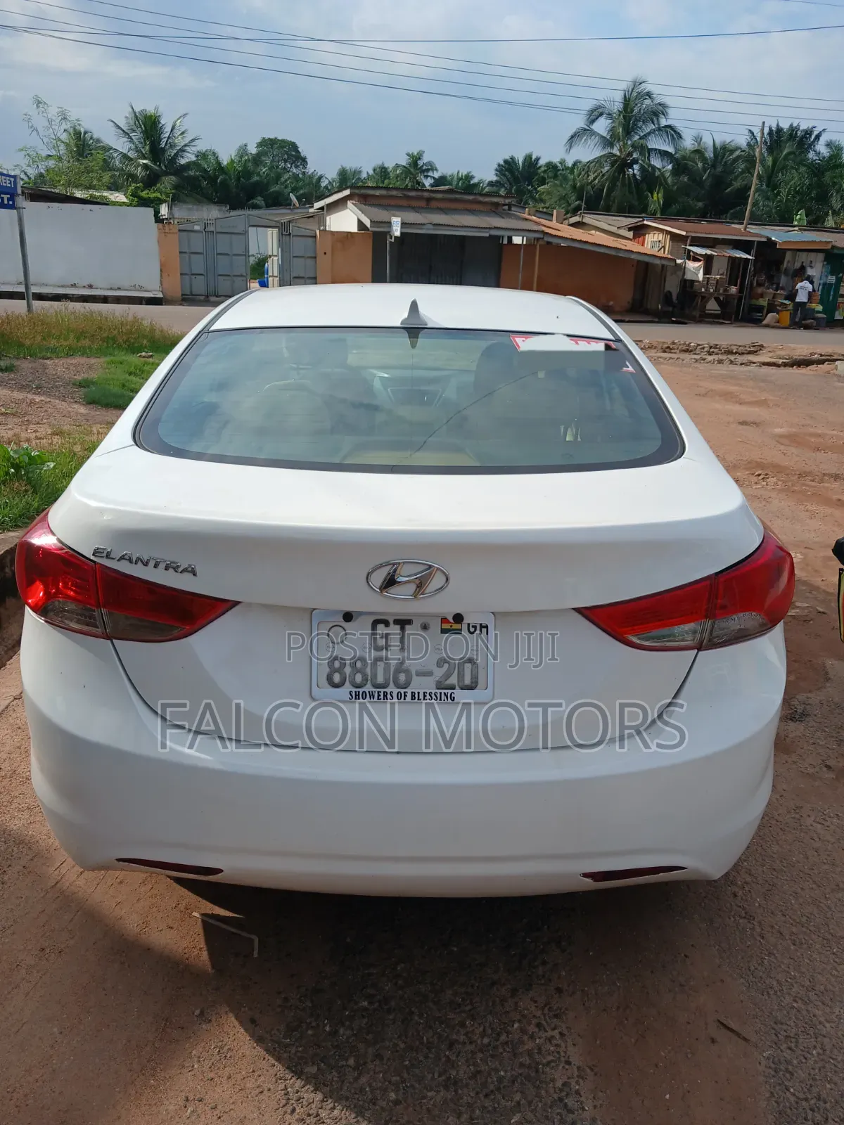Hyundai Elantra GLS Sedan FWD (1.8L 4cyl 6A) 2013 White