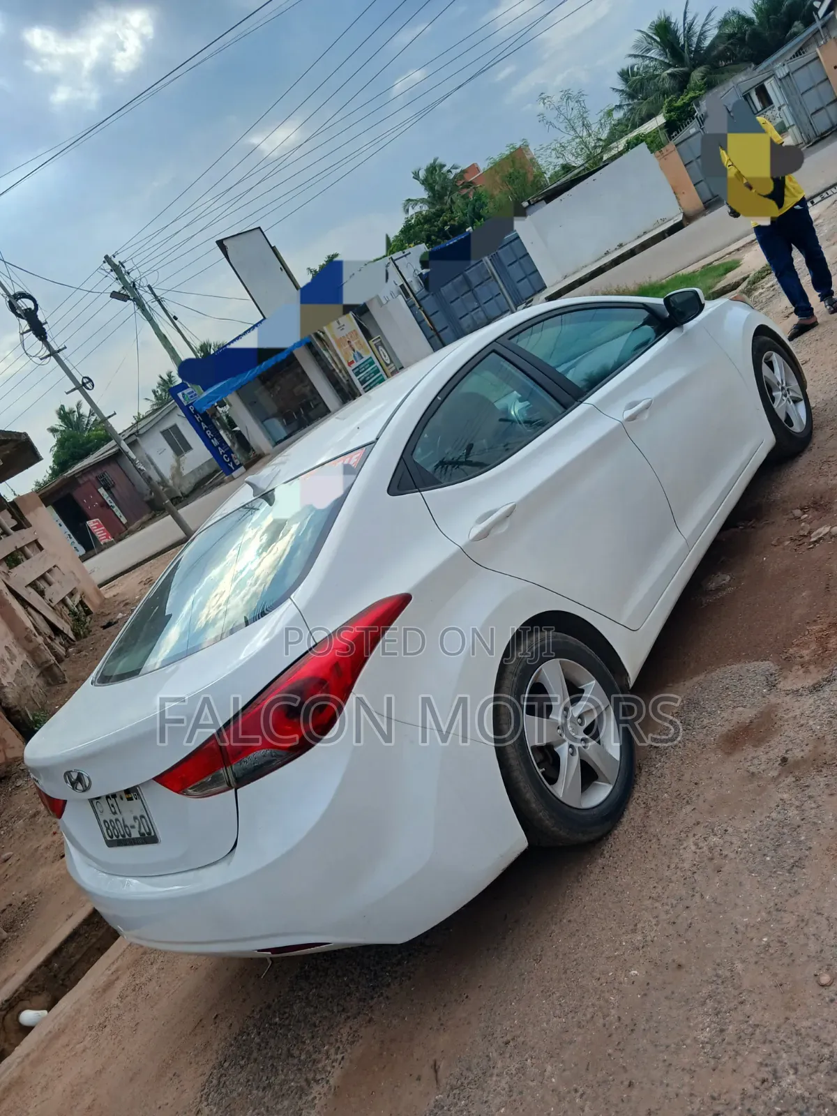 Hyundai Elantra GLS Sedan FWD (1.8L 4cyl 6A) 2013 White