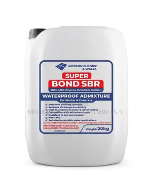 20l Super Bond SBR Latex Waterproof Admixture - Mortar and Concrete