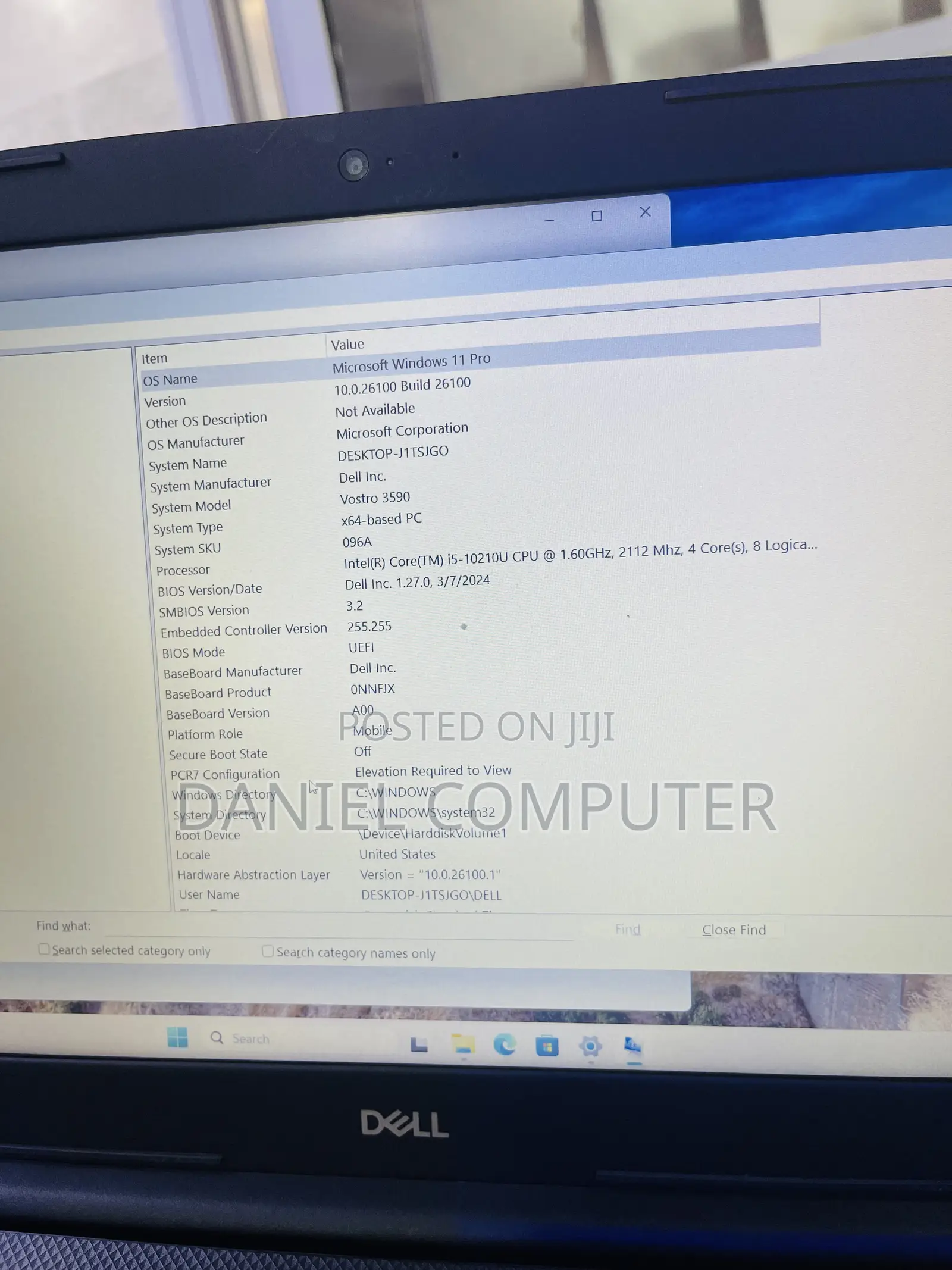 Laptop Dell Vostro 3560 16GB Intel Core i5 SSD 512GB