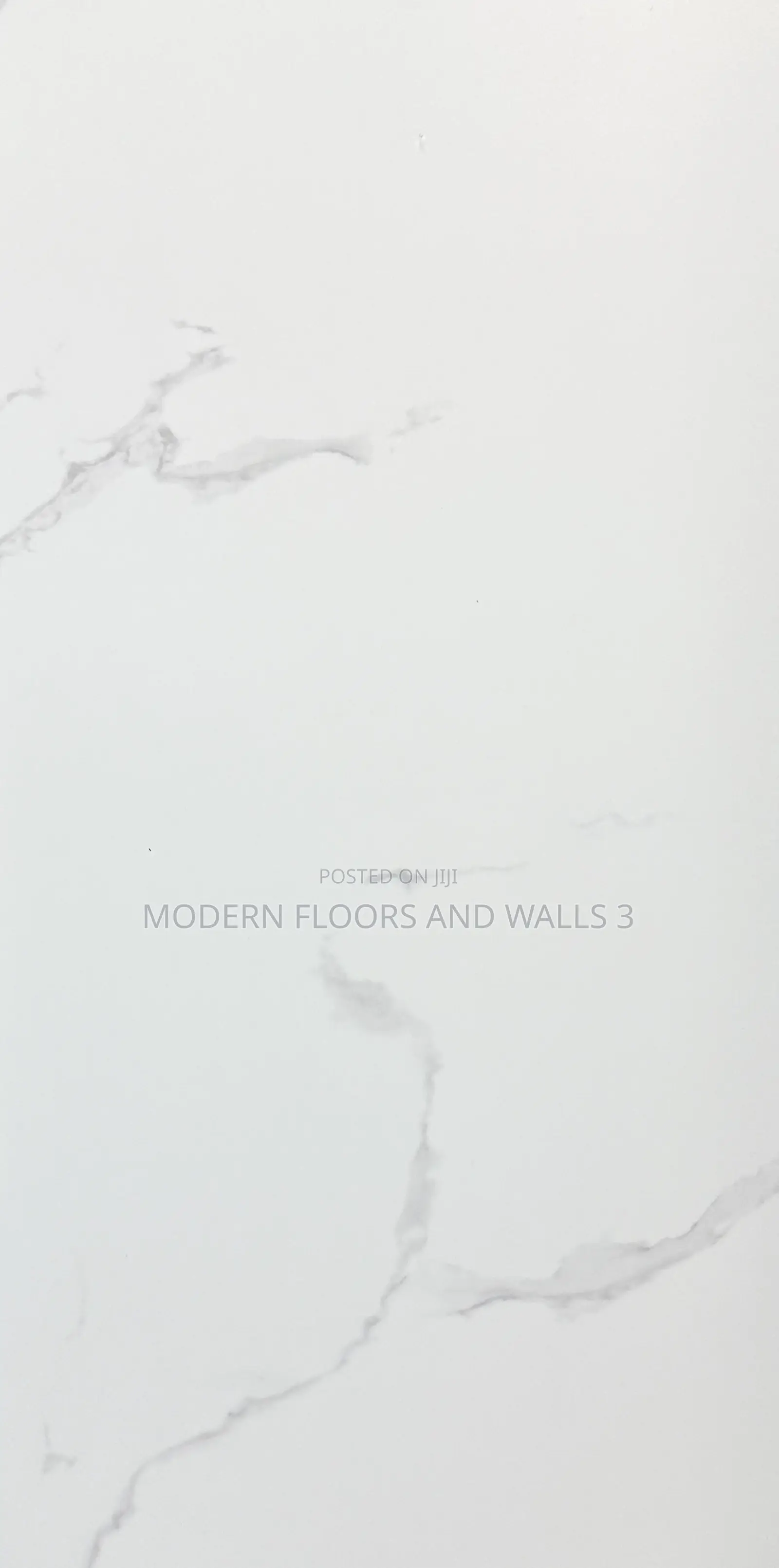 White Marble 30x60 Floor LVT Floor Tiles