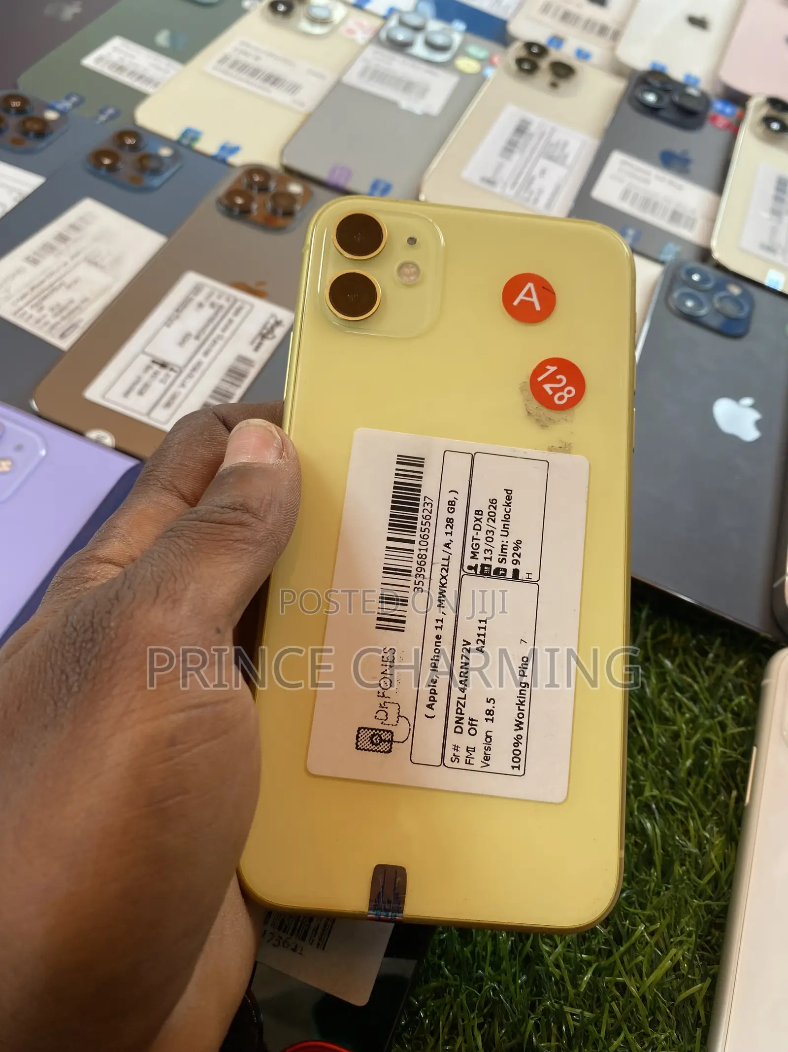 New Apple iPhone 11 128 GB Yellow