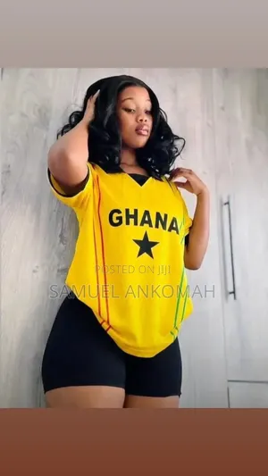 Brand New Ghana Black Stars Supporter Jerseys Fan Gear