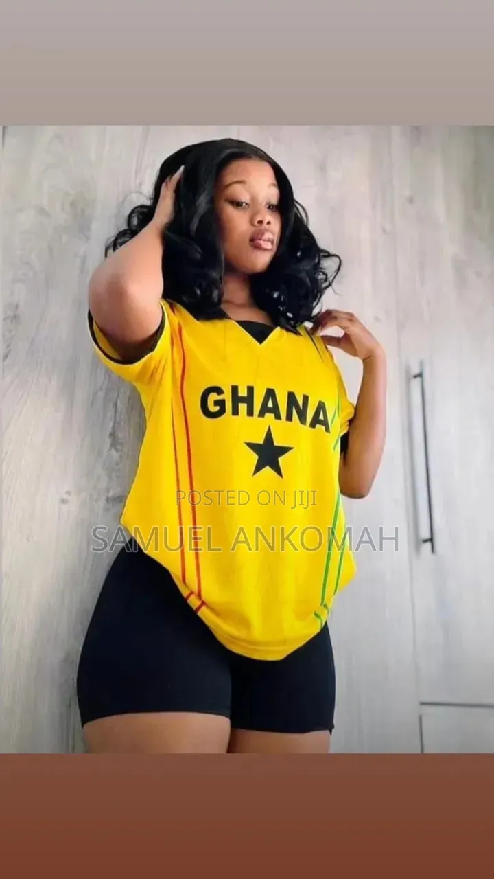 Brand New Ghana Black Stars Supporter Jerseys Fan Gear