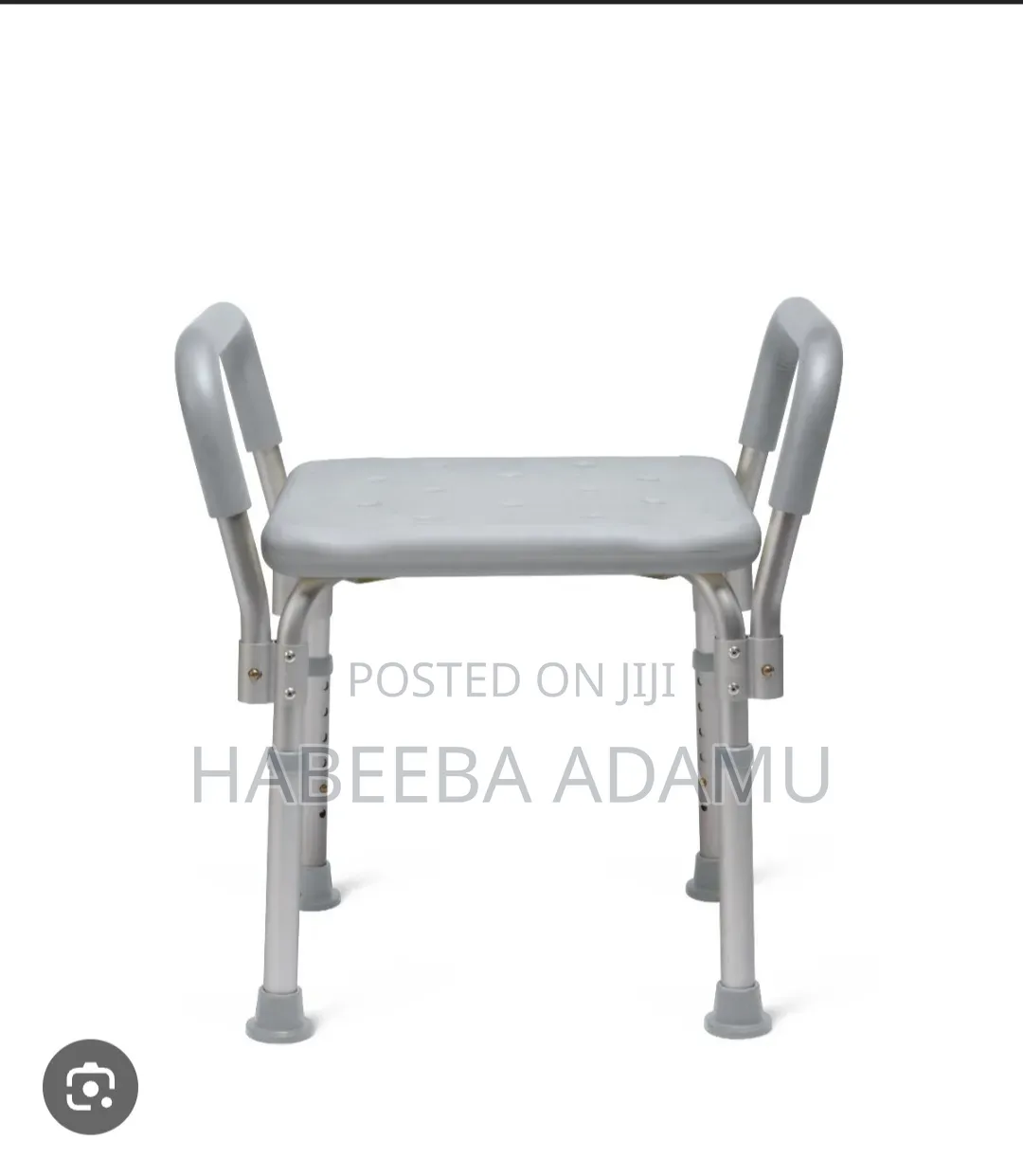 Bath Chair With Arms ( Without Back)