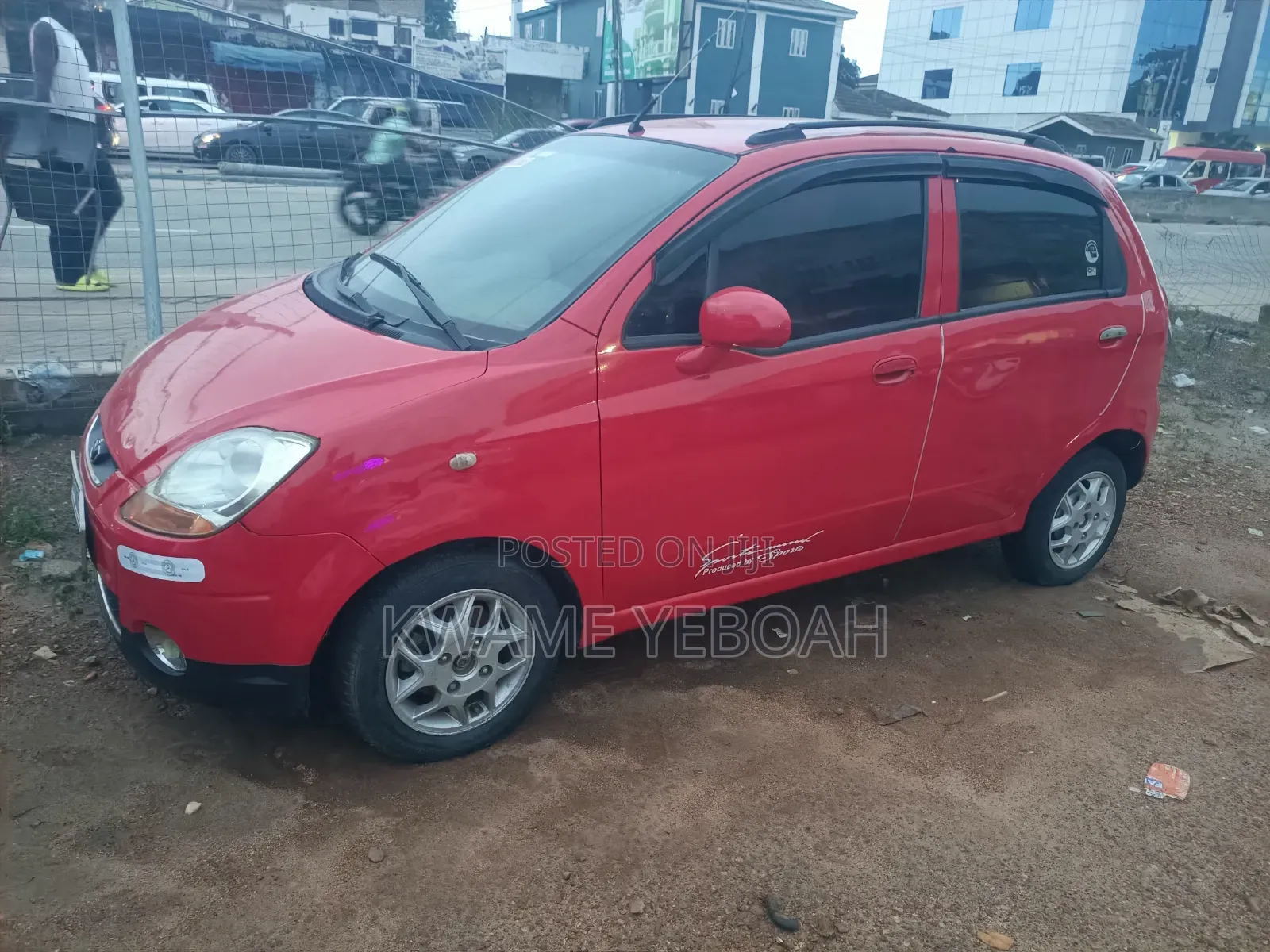 Daewoo Matiz 2009 Red