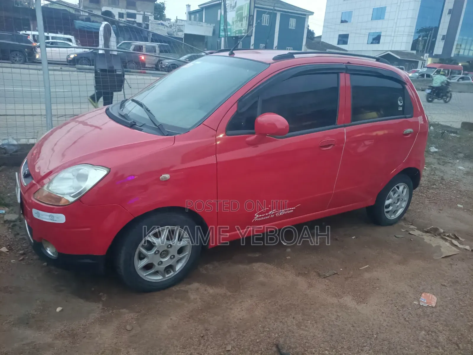 Daewoo Matiz 2009 Red