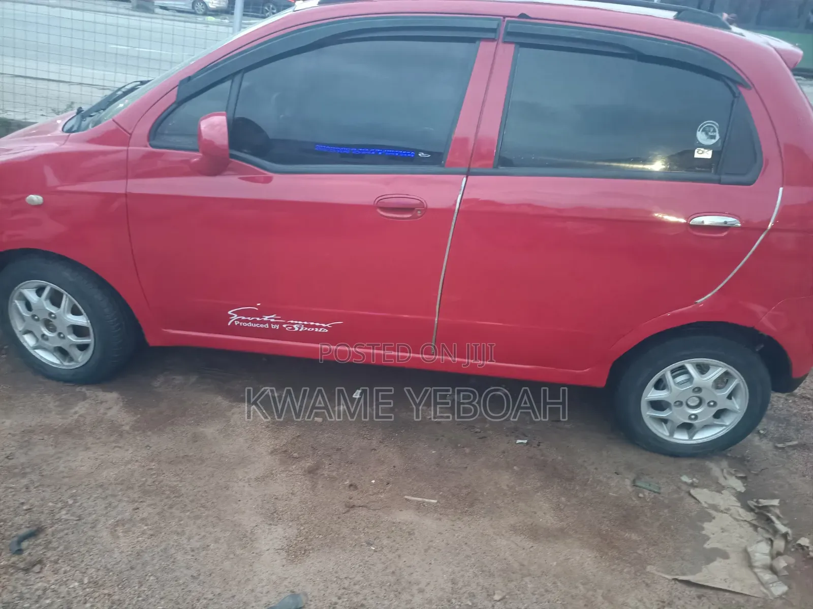 Daewoo Matiz 2009 Red