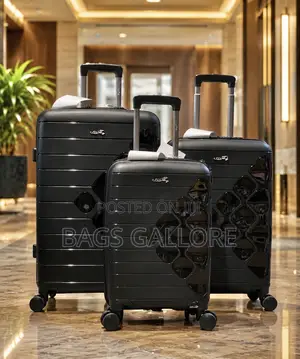 Black Luggage Set