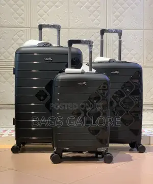 Black Luggage Set
