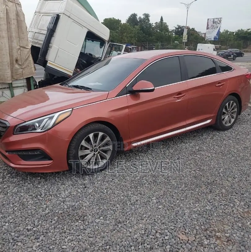 Hyundai Sonata 2016 Orange