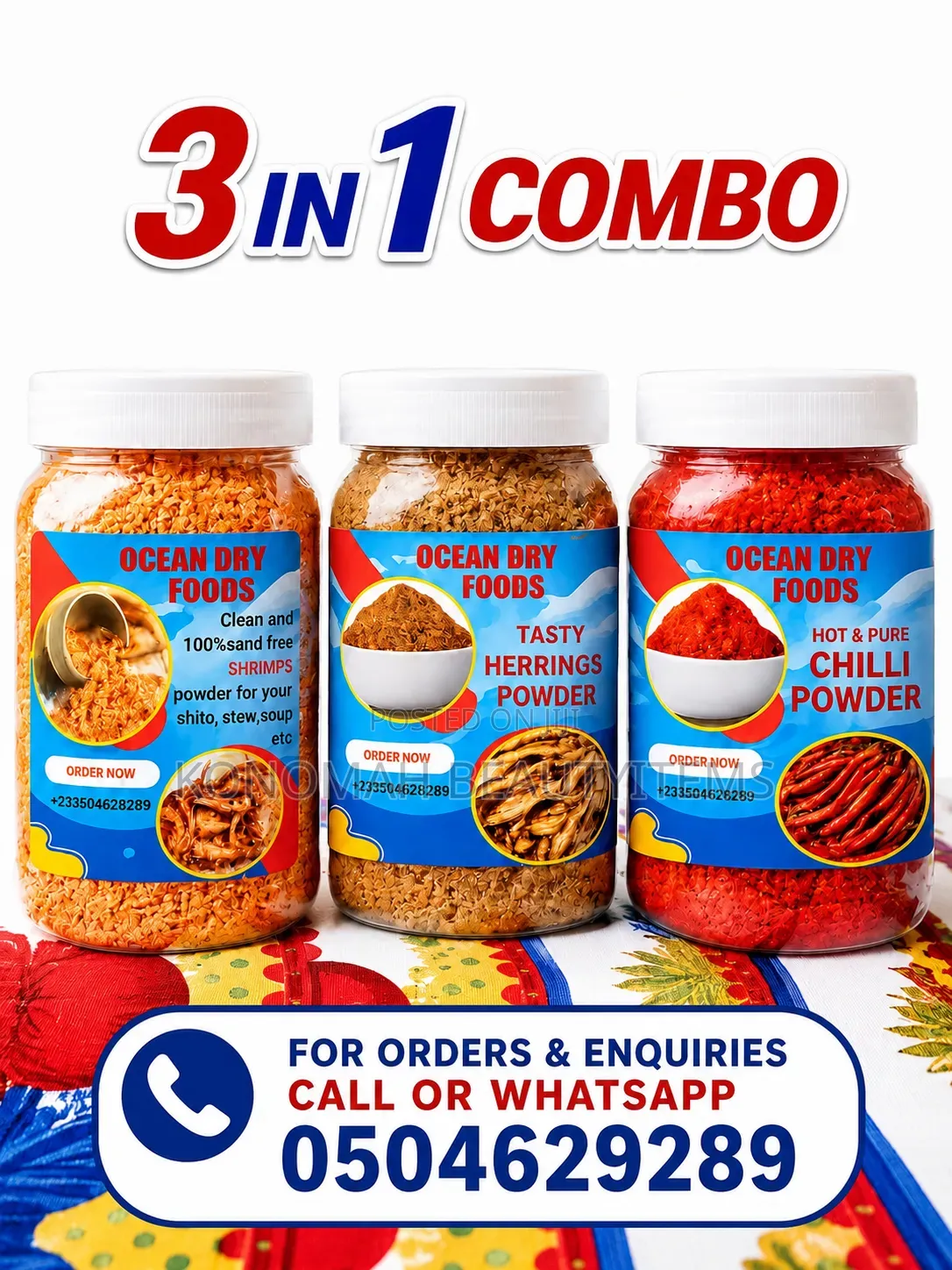 Premium Smoked Shrimp S, Herrings and Hot Chilli