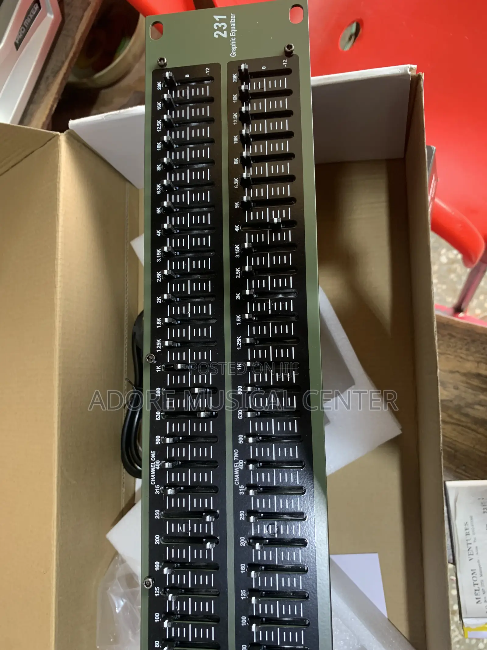 DBX Double Equalizer