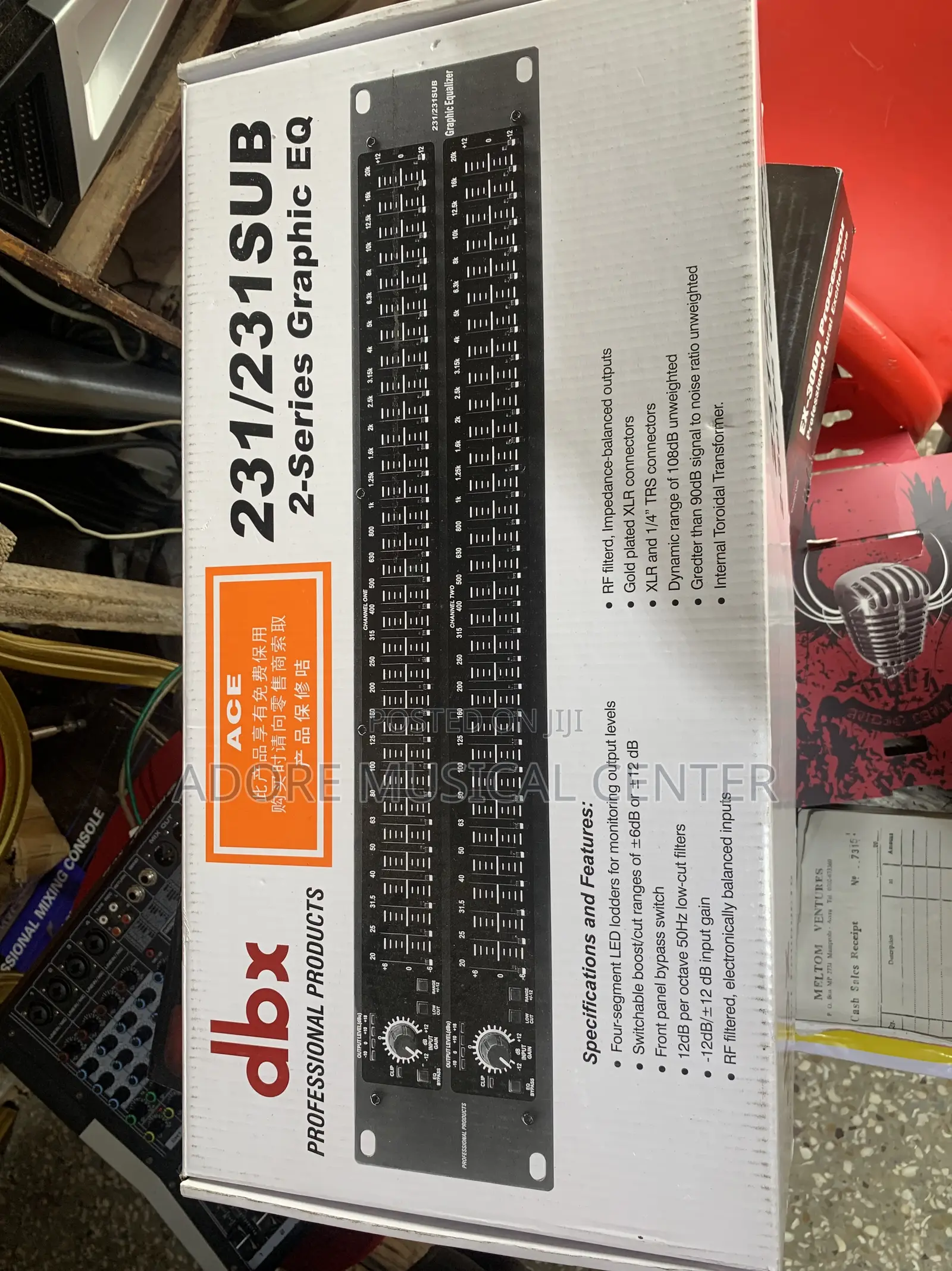 DBX Double Equalizer