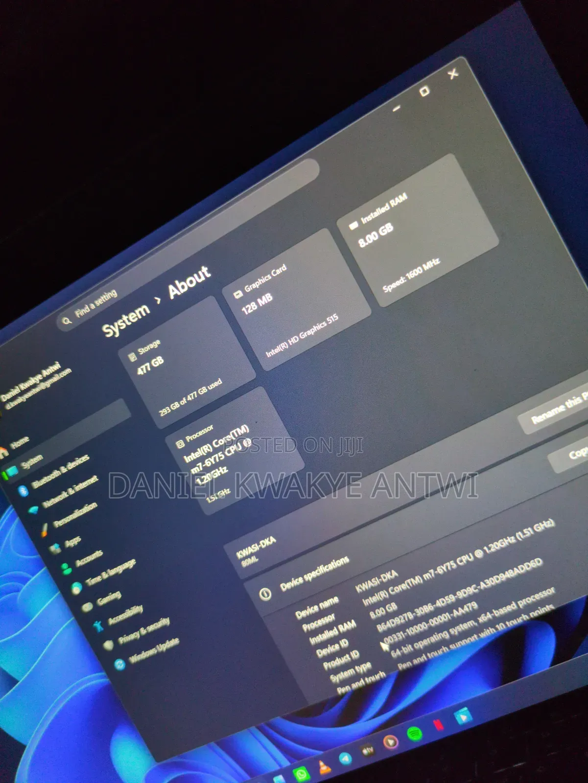 Laptop Lenovo Yoga 910 8GB Intel Core 7 SSD 512GB