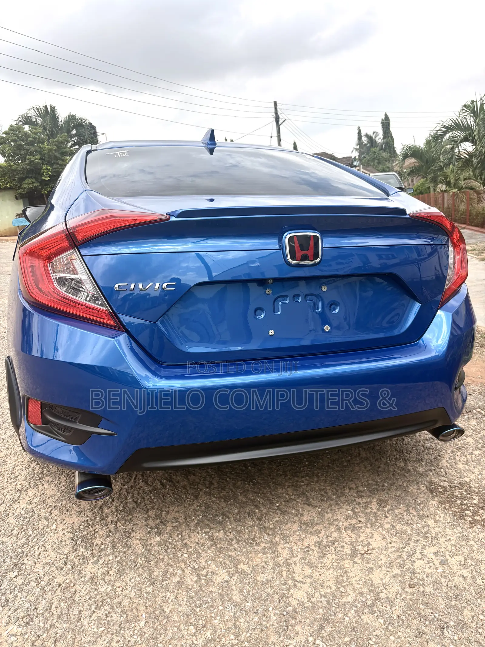 Honda Civic EX-L 4dr Sedan (1.5L 4cyl) 2017 Blue