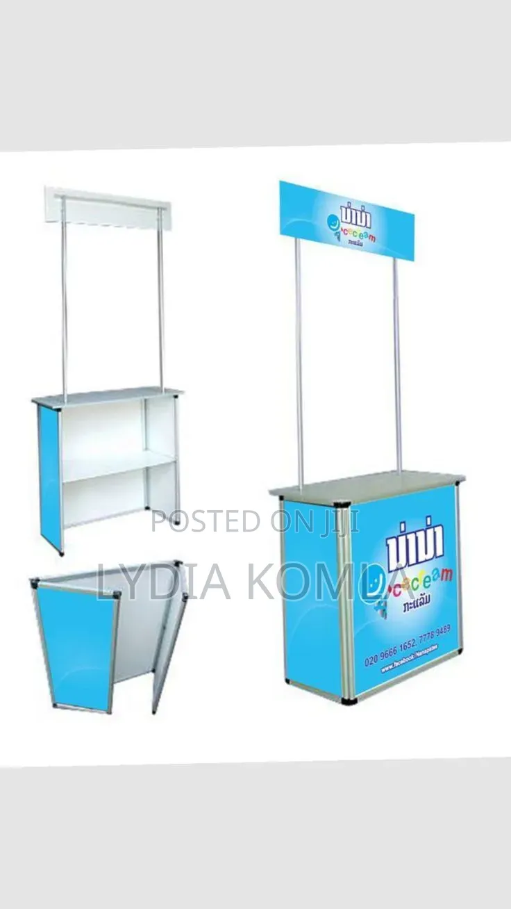 Promo Table With Branding