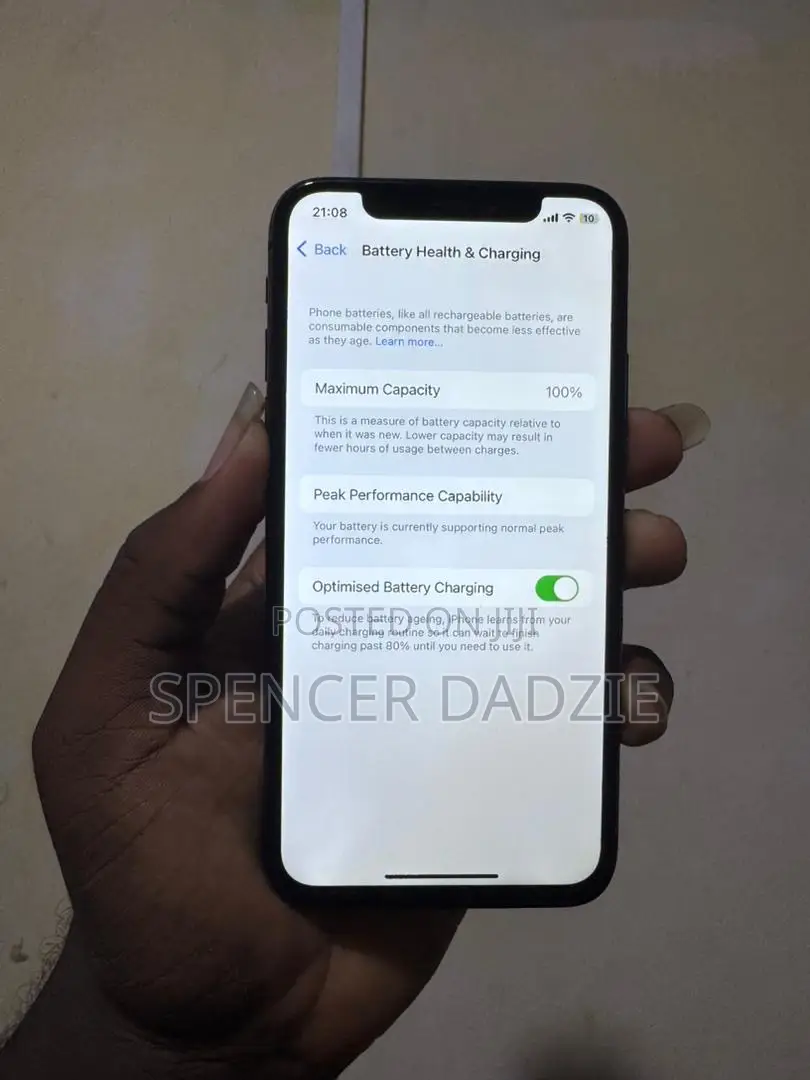 Apple iPhone X 64 GB Black