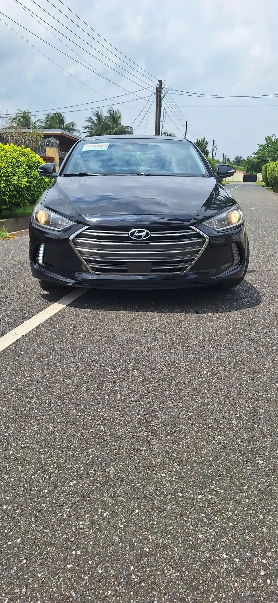 Hyundai Elantra Limited Sedan FWD (2.0L 4cyl 6A) 2017 Black